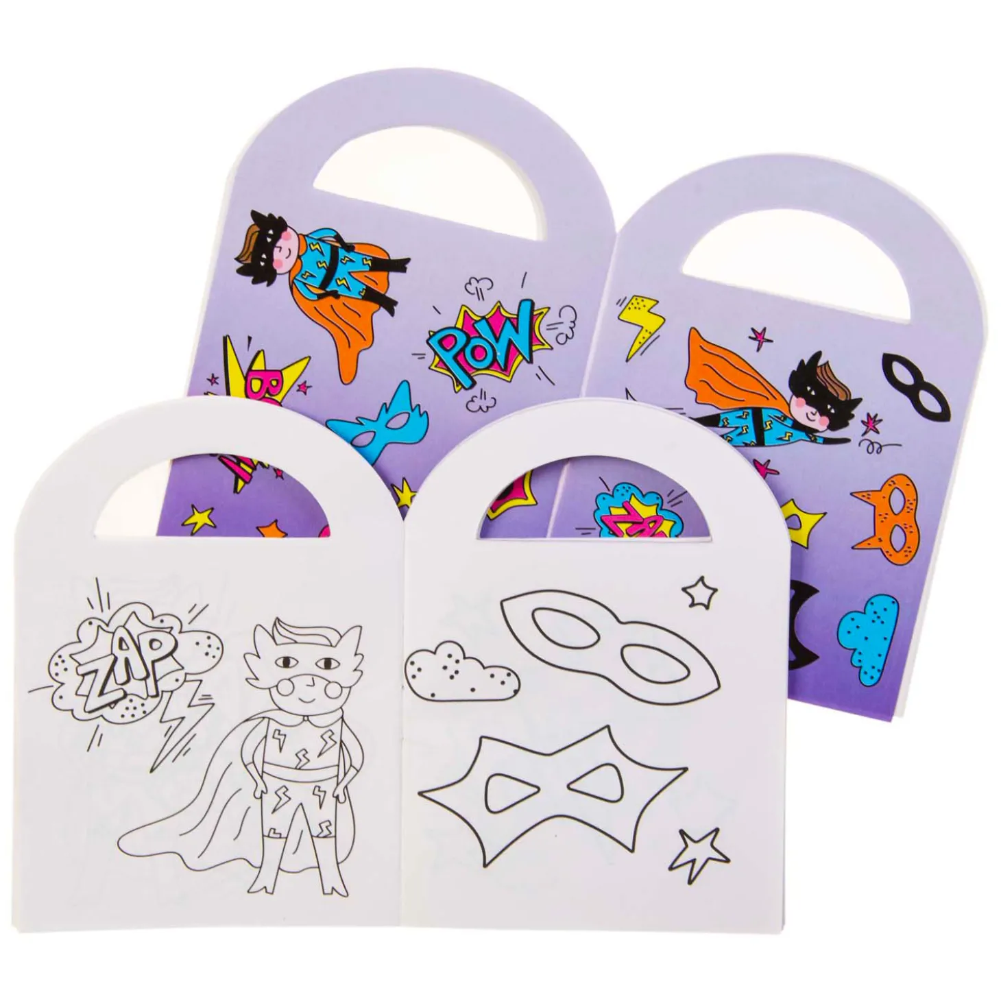 Kleurboekje met Stickers Superhero