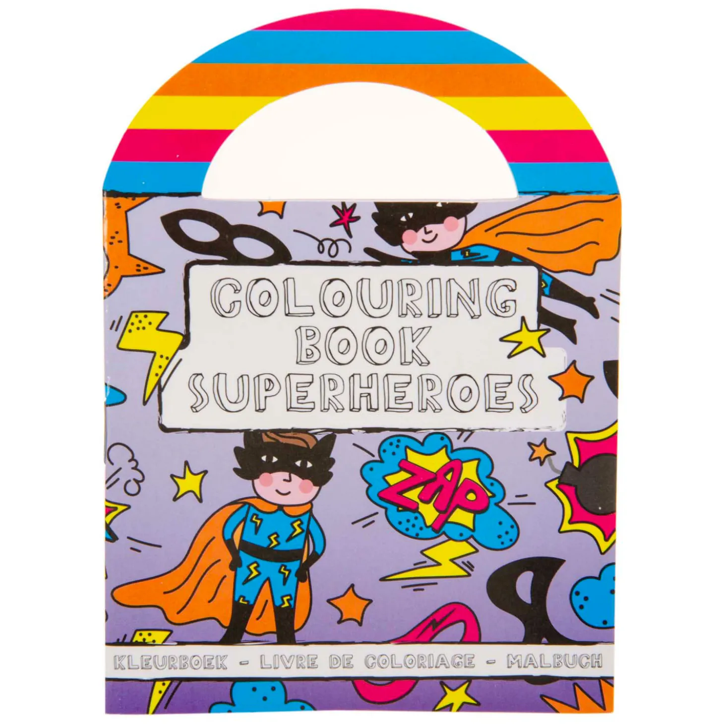 Kleurboekje met Stickers Superhero