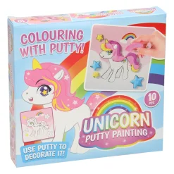 Kleuren met Putty op Nummer Eenhoorn