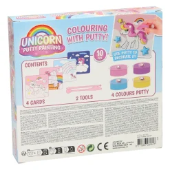 Kleuren met Putty op Nummer Eenhoorn