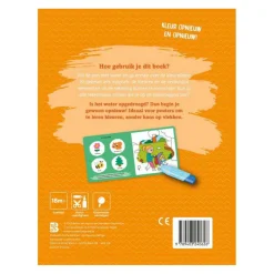 Kleuren met Water Voor de Kleintjes Mijn Dag 18m+