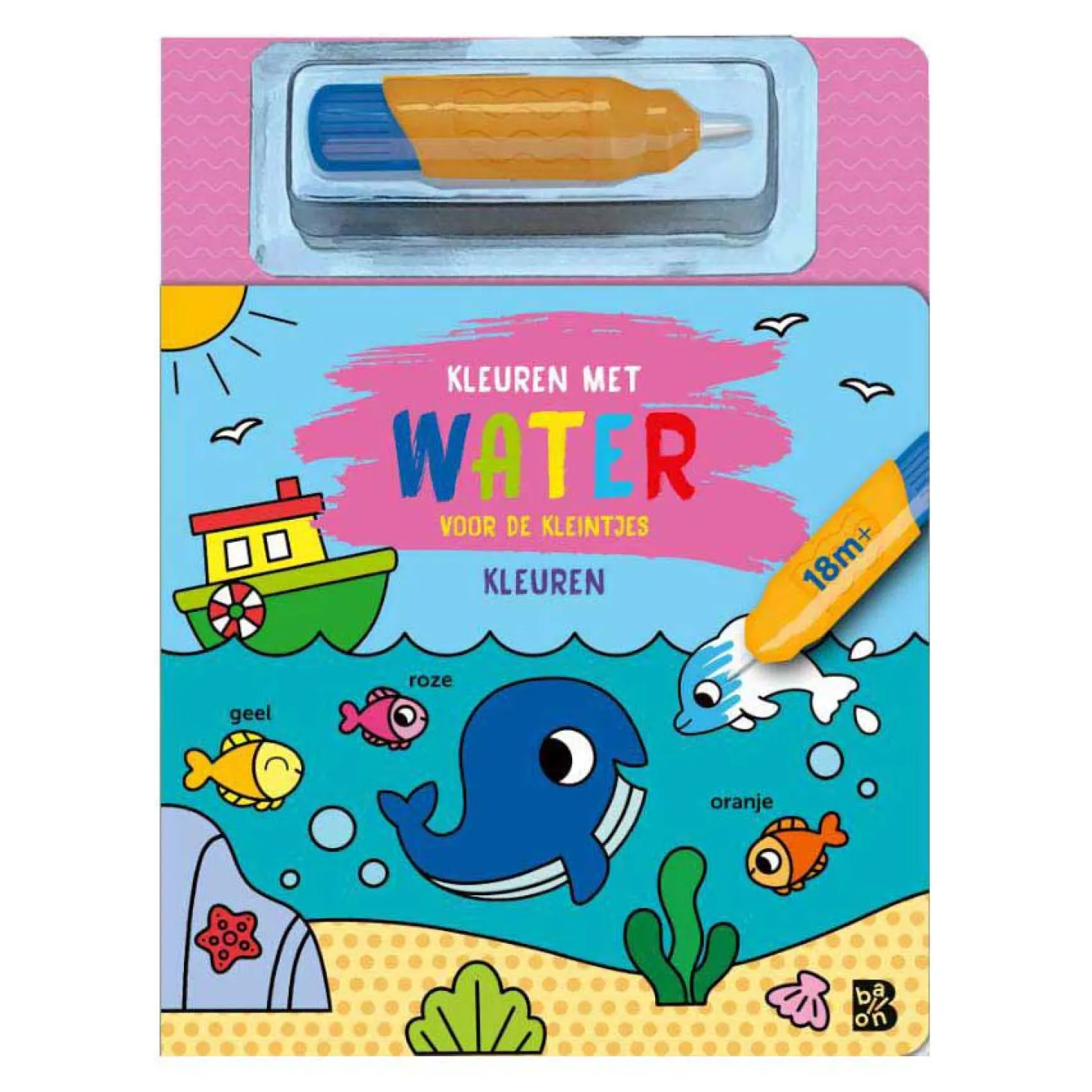 Kleuren met Water Voor de Kleintjes Kleuren 18m+