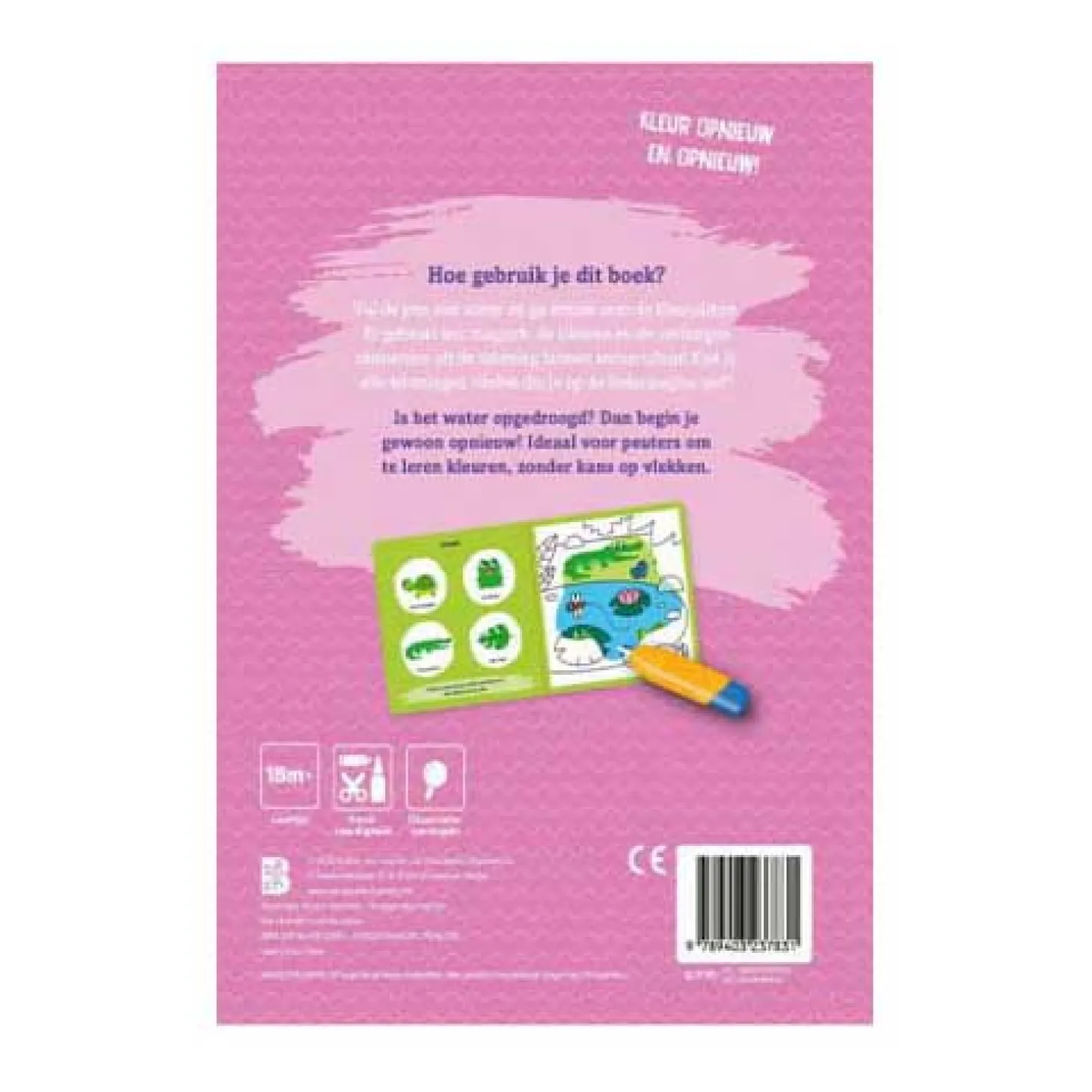 Kleuren met Water Voor de Kleintjes Kleuren 18m+