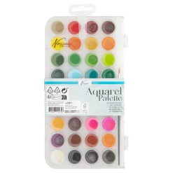 Kleurenpallet Aquarel, 36 Kleuren