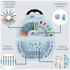 Kleurkoffer Stitch, 51dlg.