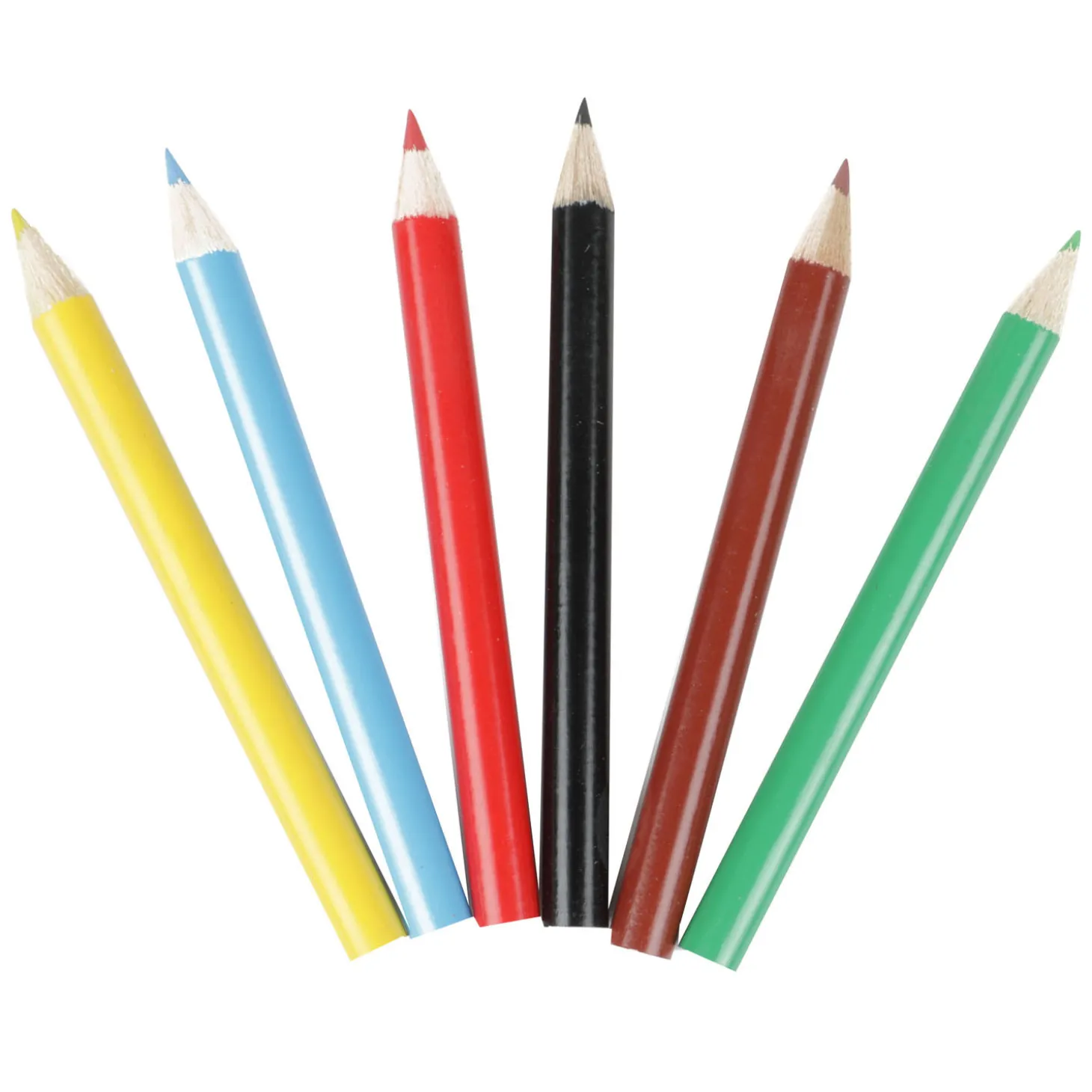 Kleurpotloden, 6st.