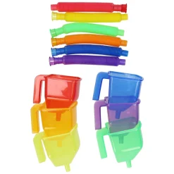 Kleurrijke Trechters met Handvat