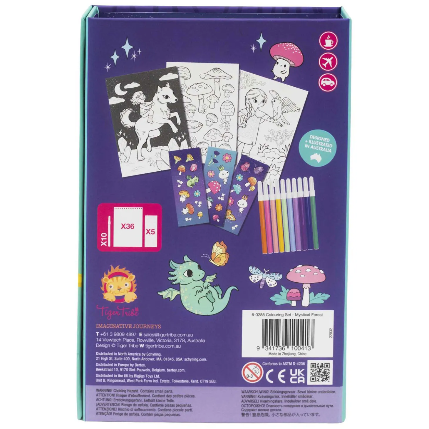 Kleurset - Mystiek Bos