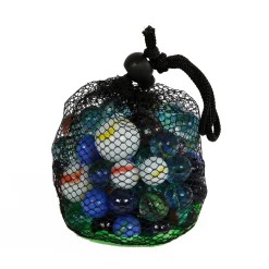 Knikkers in Netje, 500gr.