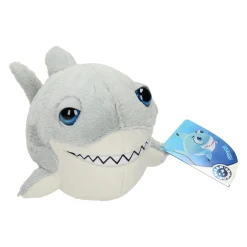 Knuffel Big Head Pluche Haai, 18cm