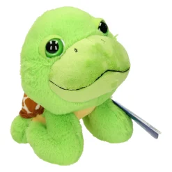 Knuffel Big Head Pluche Schildpad, 21cm
