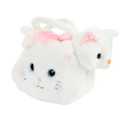 Knuffeldier in Handtas Pluche - Poes