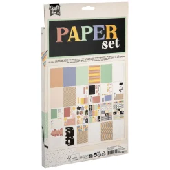 Knutsel Papier met Print Gemend A4