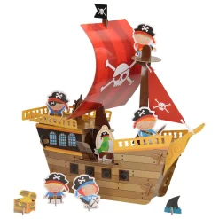 Knutselpakket Piratenboot Bouwen