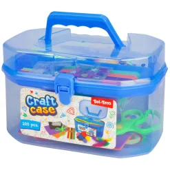 Knutselset in Bewaarkoffer Blauw