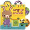 Konijntje Knabbel Zoekt Haar Knuffel Kartonboek