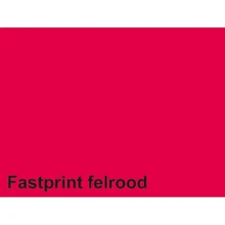 Kopieerpapier Fastprint A4 160gr felrood 50vel