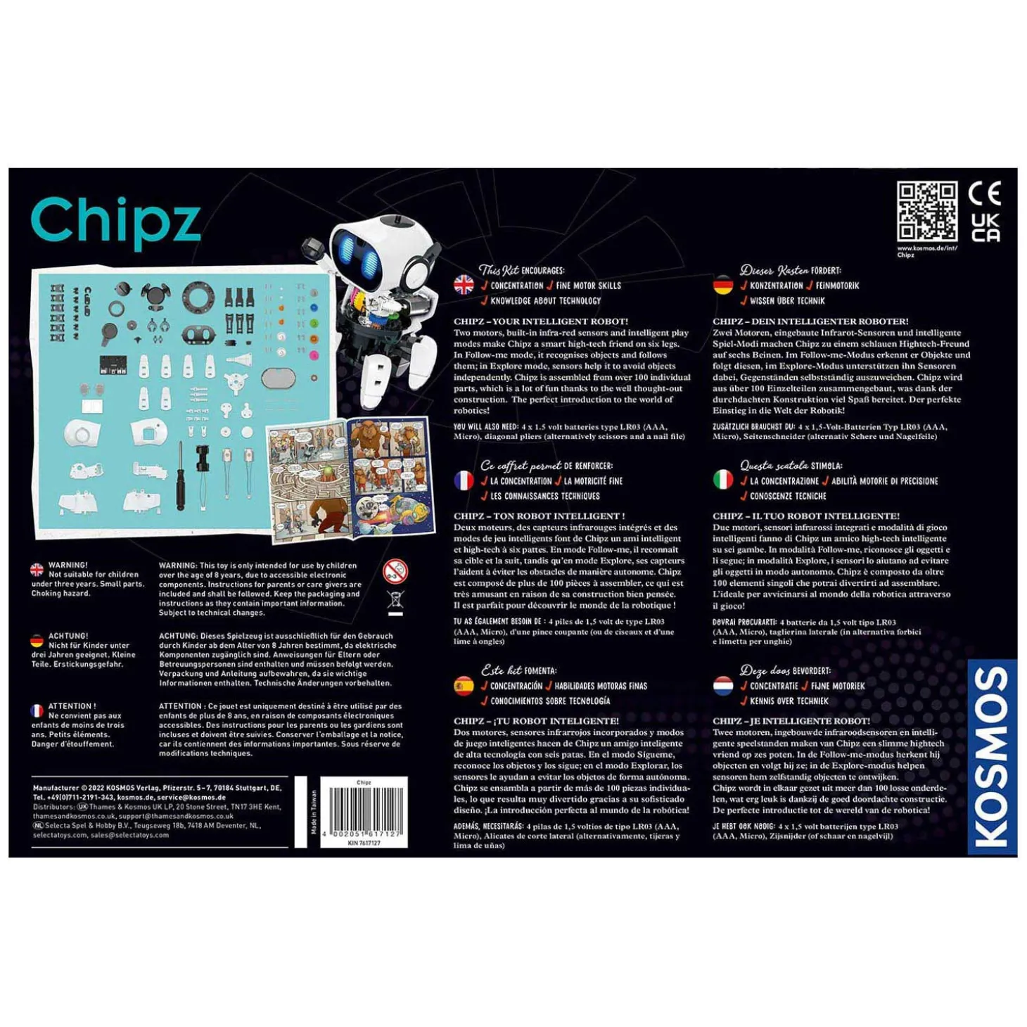 Kosmos Chipz Intelligente Robot