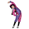 Kostuum Piet Paars Fuchsia, 7-9 Jaar