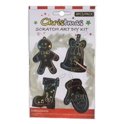 Kraskunst Kersthangers, 4st.