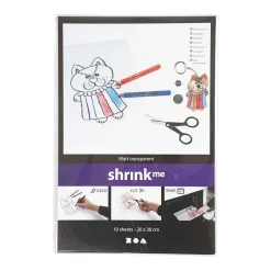 Krimpfolie - Mat Transparant, 10vellen