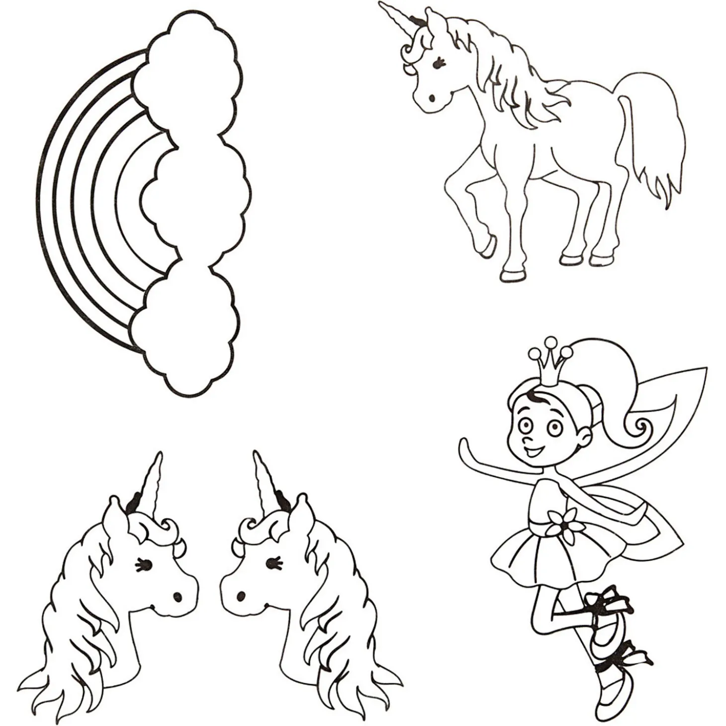 Krimpfolie met Motieven Eenhoorn