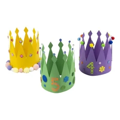 Kroon Karton Diverse Kleuren, 25st.