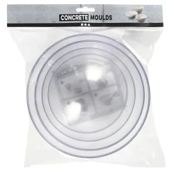 Kunststof Gietvormen Transparant, 4st.