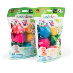 Lalaboom - Educatieve Klik Kralen, 12st.