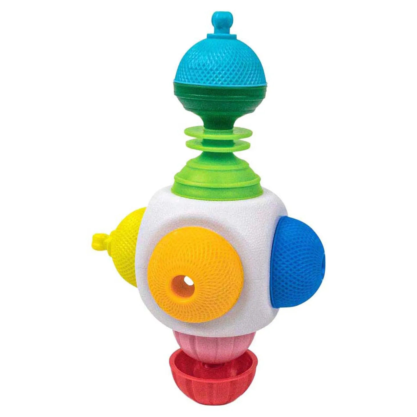 Lalaboom - Mini kubus met Educatieve Kralen - 9st.