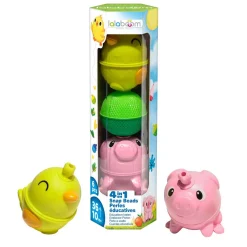 Lalaboom - Set Dieren Kip en Varken - 6st.