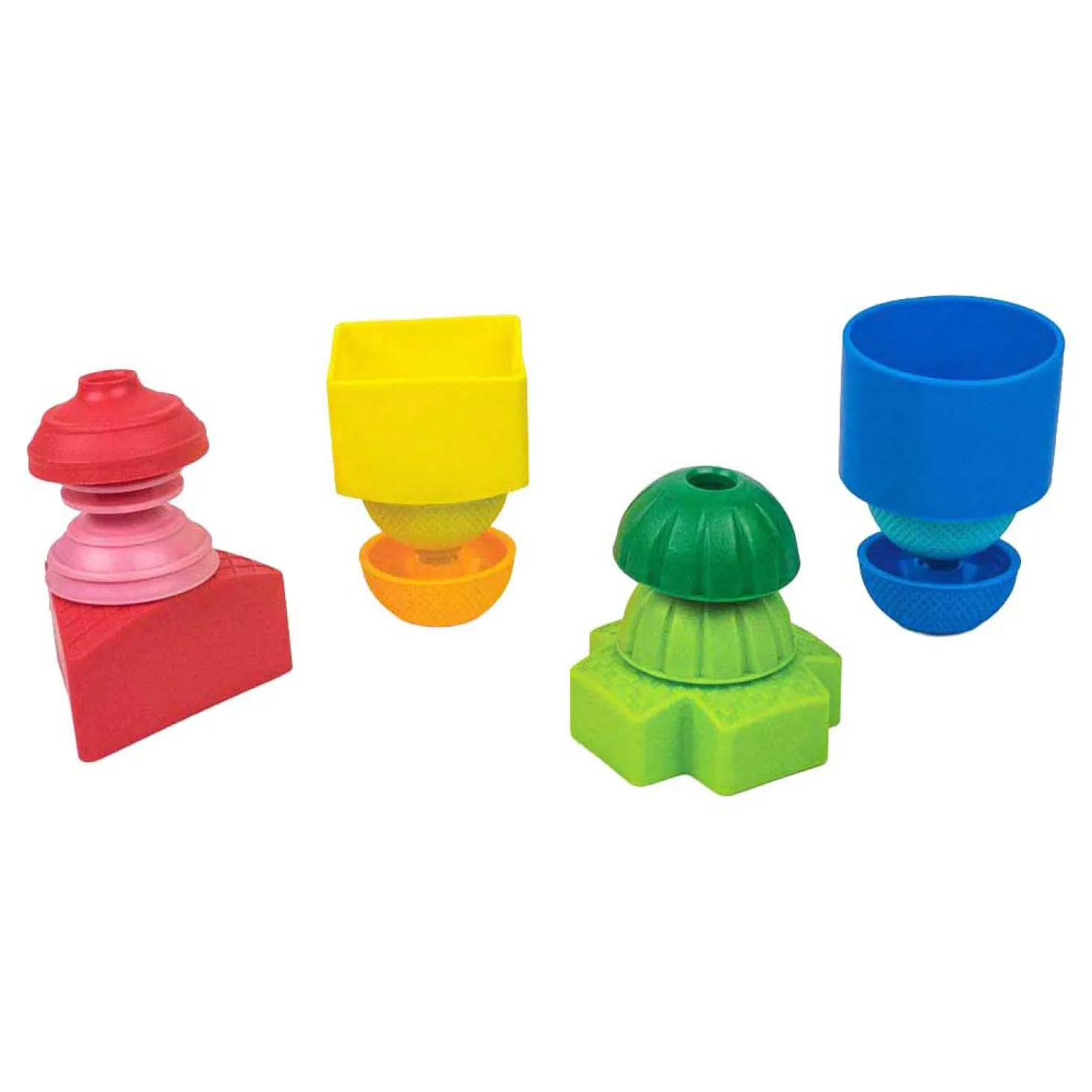 Lalaboom - Vormen en Educatieve Kralen - 12st.