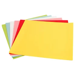 Lantaarnpapier Standaardkleuren 30x30cm , 12 Vellen