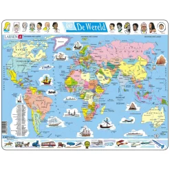 Larsen Kaart Wereld, 107st.