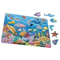 Larsen Legpuzzel Dieren - Koraalrif, 35st.