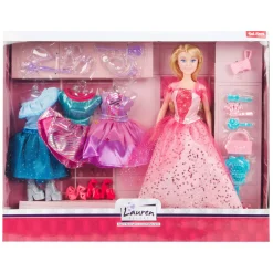 Lauren Modepop Feest met 3 Kledingsets en Accessoires