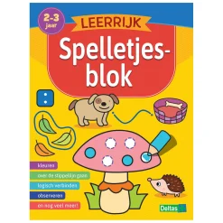 Leerrijk spelletjesblok 2-3 jaar