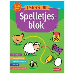 Leerrijk Spelletjesblok (3-4 j.)
