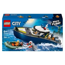 LEGO City 60456 Achtervolging met Politieboot