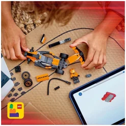 LEGO City 60442 F1 Coureur met Mclaren Racewagen