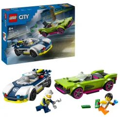 LEGO City 60415 Politiewagen en Snelle Autoachtervolging