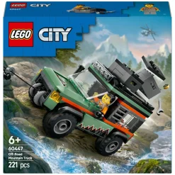 LEGO City 60447 4X4 Terreinwagen voor In De Bergen