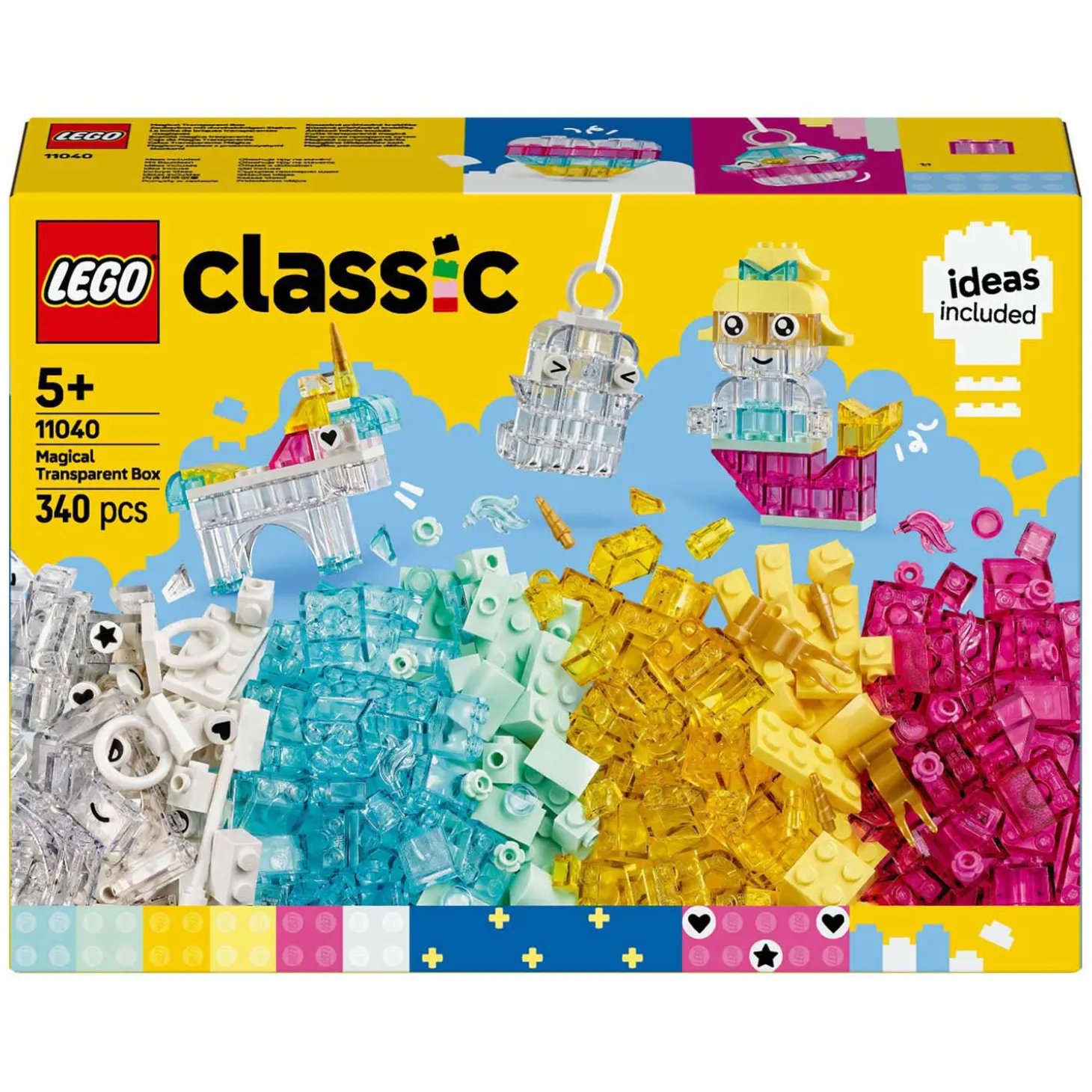 LEGO Classic 11040 Magische Transparante Doos
