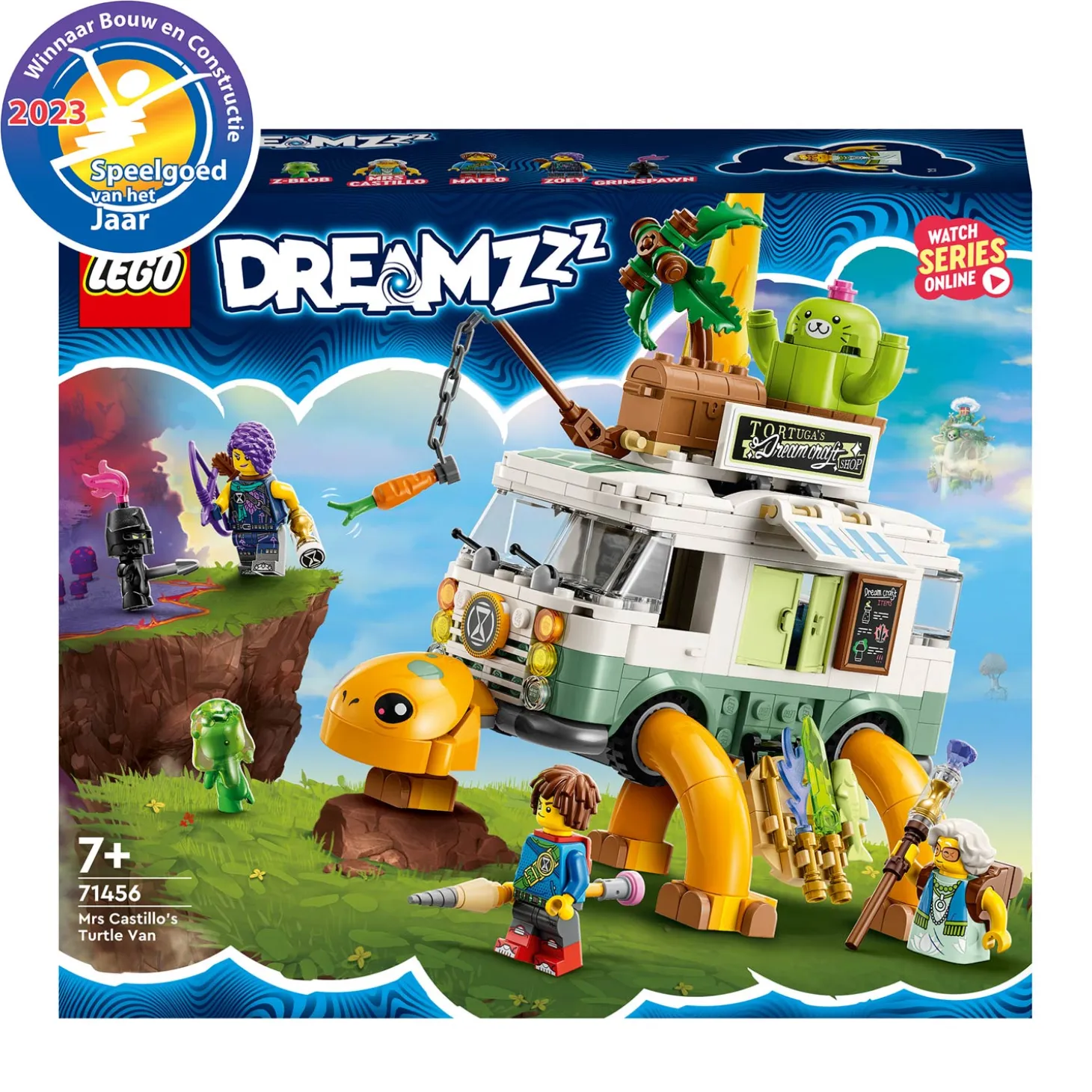 LEGO DREAMZzz 71456 Mevr. Castillo's Schildpadbusje