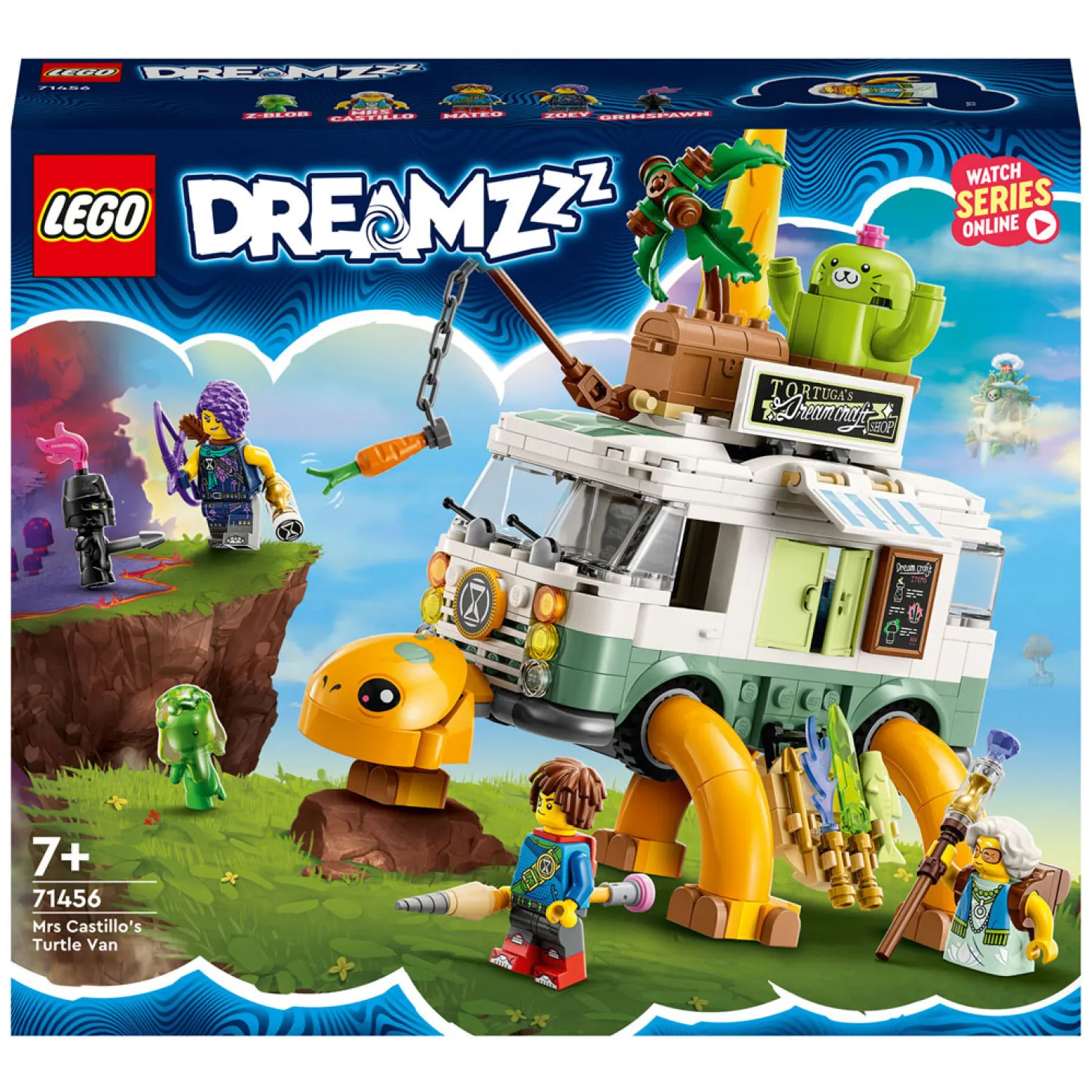 LEGO DREAMZzz 71456 Mevr. Castillo's Schildpadbusje