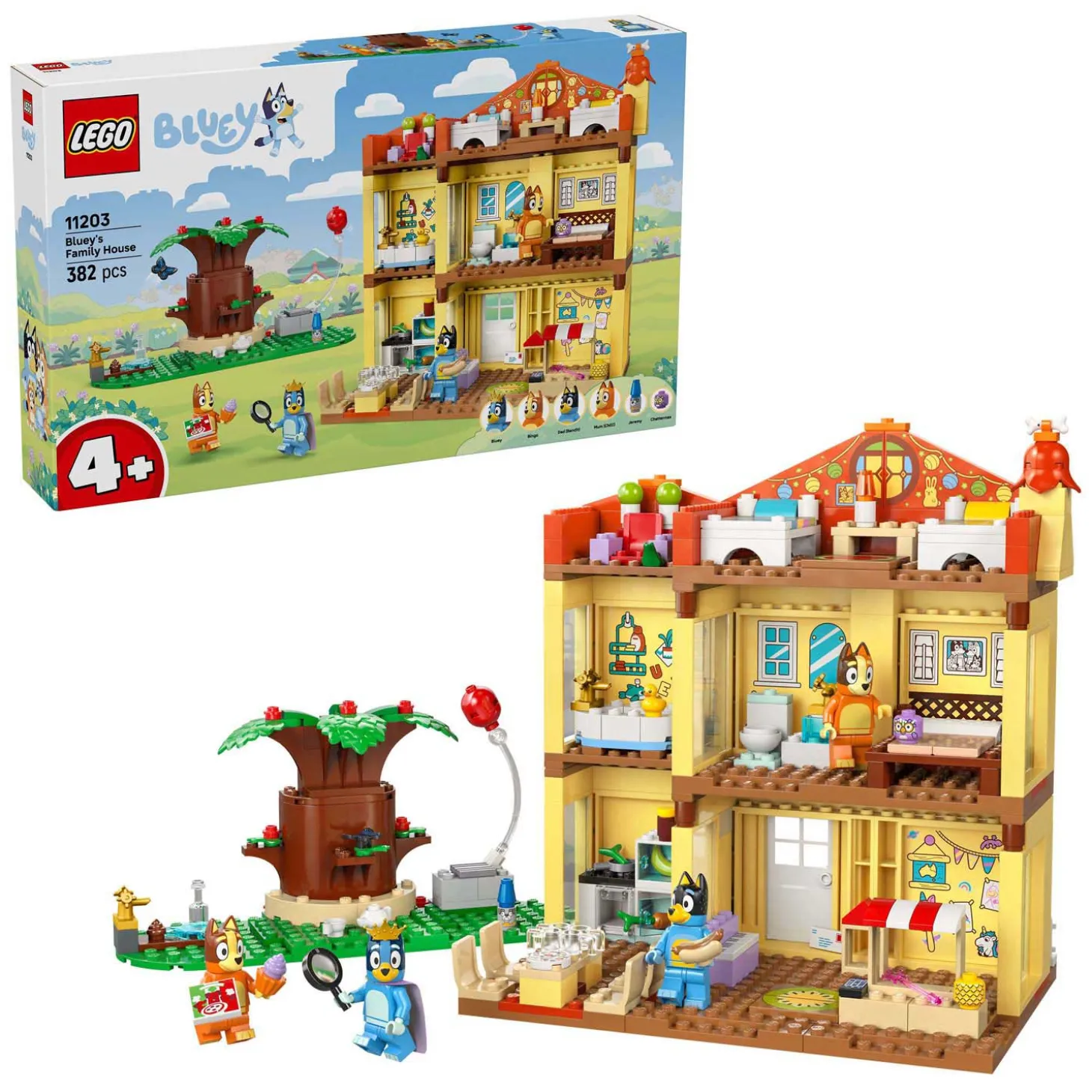 LEGO DUPLO 11203 Huis van Bluey en Haar Familie Speelset