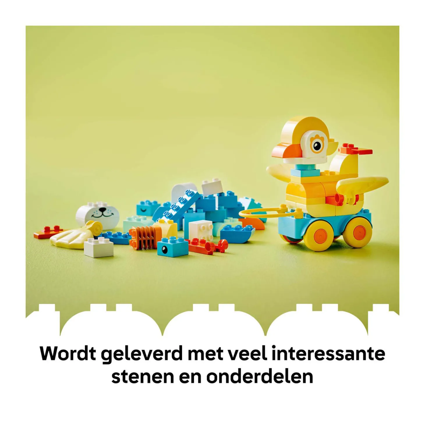 LEGO DUPLO 10448 3-in-1 Dieren op Wielen Peuterspeelgoed