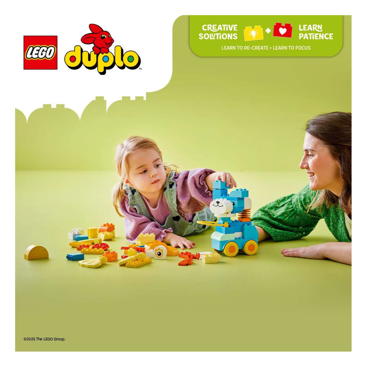 LEGO DUPLO 10448 3-in-1 Dieren op Wielen Peuterspeelgoed