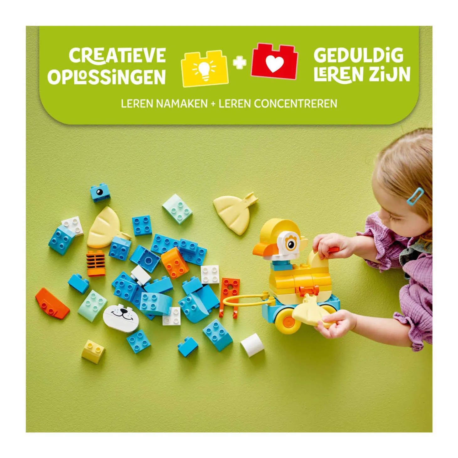 LEGO DUPLO 10448 3-in-1 Dieren op Wielen Peuterspeelgoed