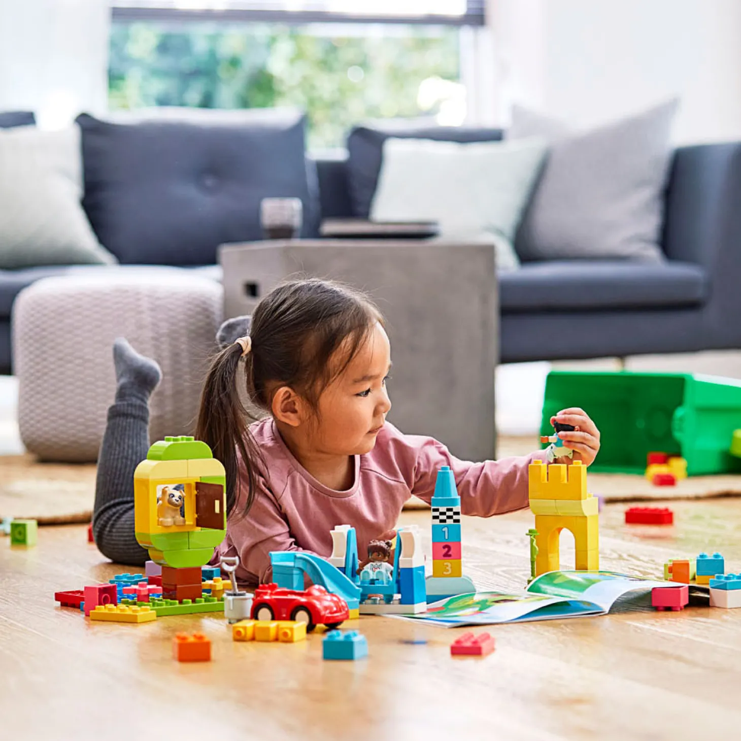 LEGO DUPLO 10914 Luxe Opbergdoos met bouwstenen